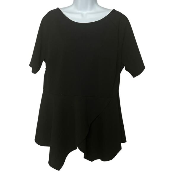 Bundle 2‎ Black Women's Tops Size 1XL - Picture 1 of 6